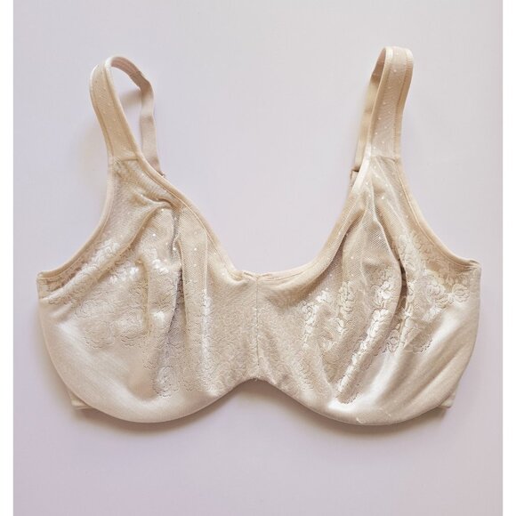 Soma Stunning Support Unlined Minimizer Underwire Beige Full Coverage Bra 34G - Picture 1 of 9